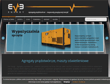 Tablet Screenshot of eve-energy.pl